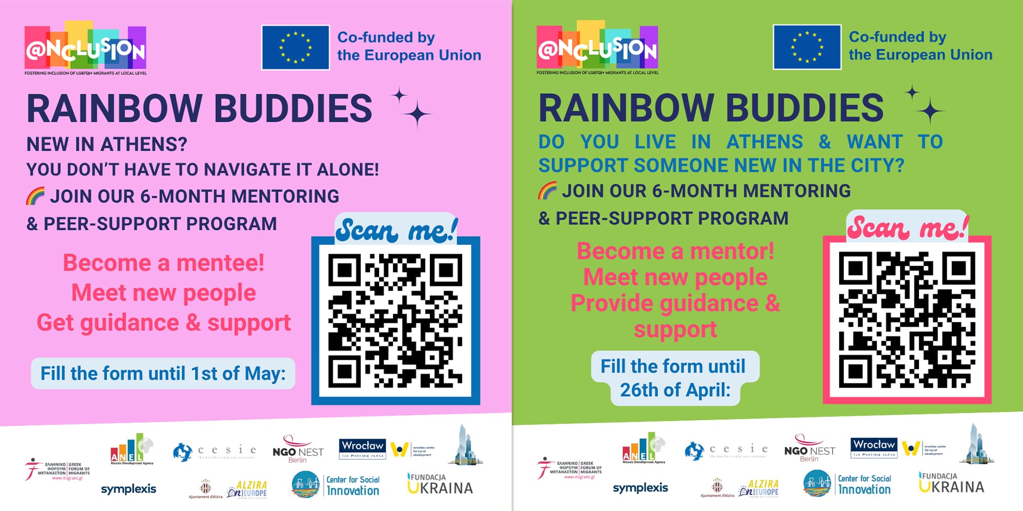 Join the Rainbow Buddies Scheme!